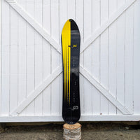 Roundtail Splitboard 163 Black and Yellow Top Sheet