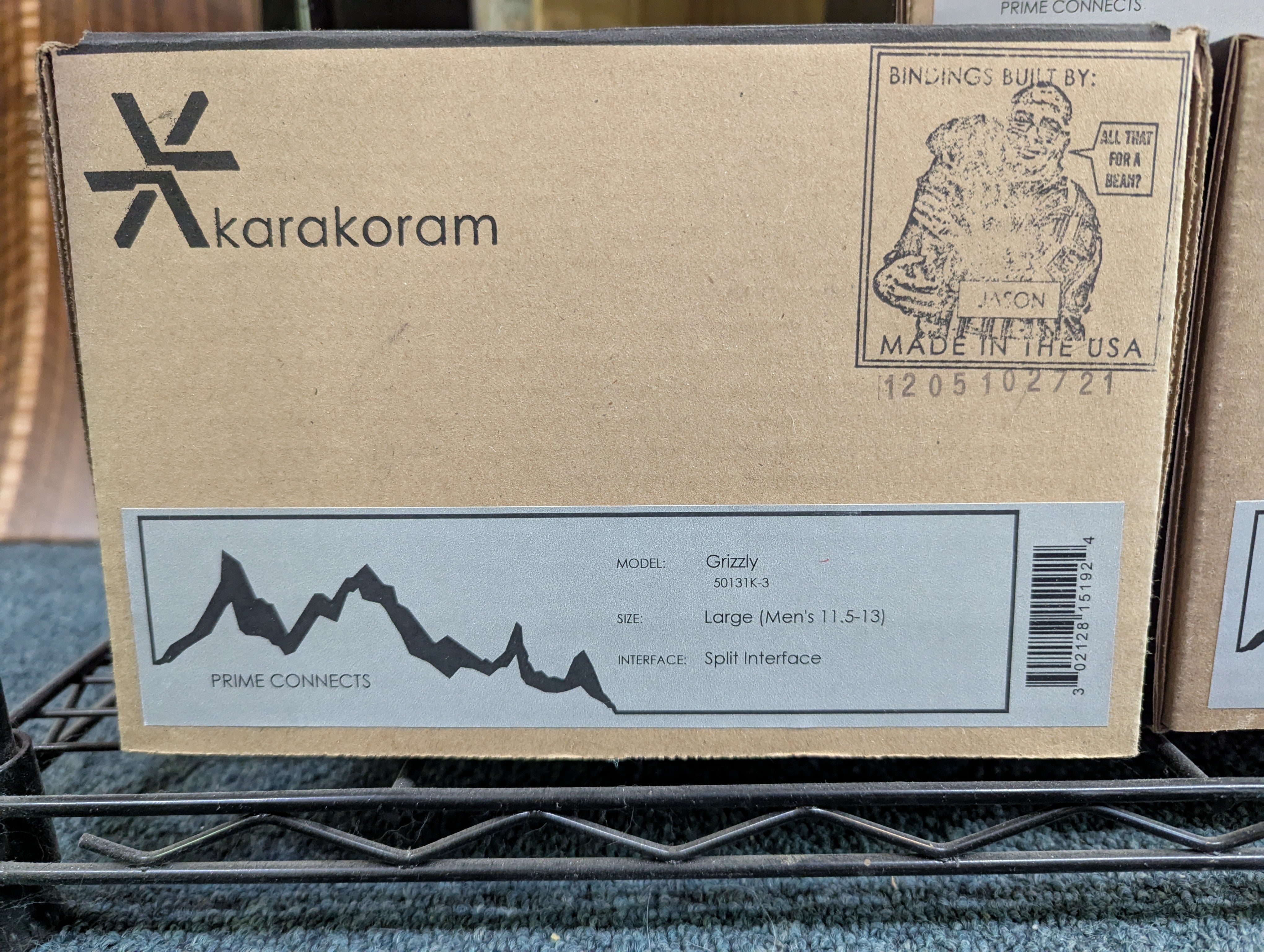 KARAKORAM カラコラム prime grizzlysplit グリズリー 楽天市場】カラコラム ビンディング グリズリー Karakoram PRIME