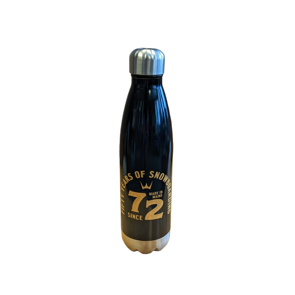Wholesale Glass Double Wall Water Bottle- 17oz- Black/Clear CLEAR/BLACK