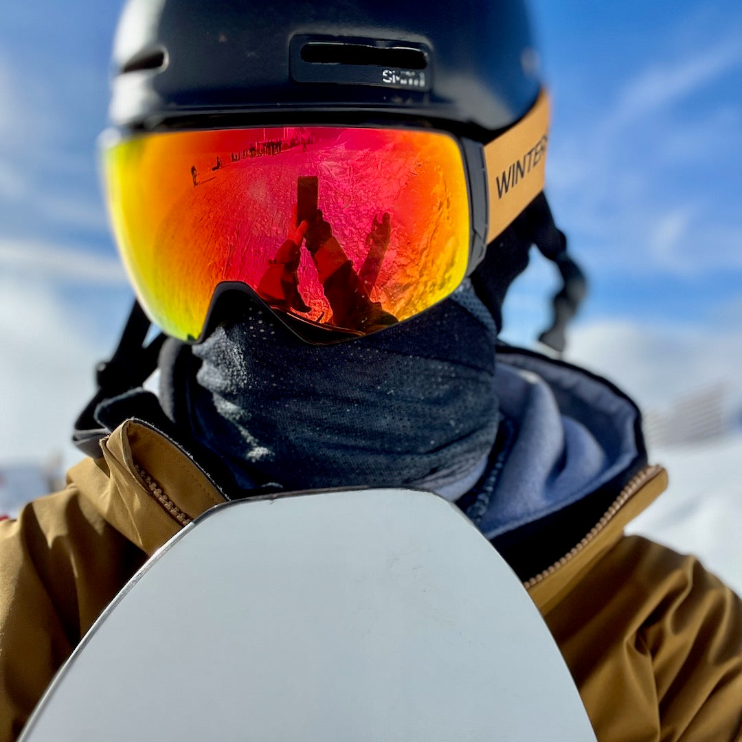 Blue tint online ski goggles
